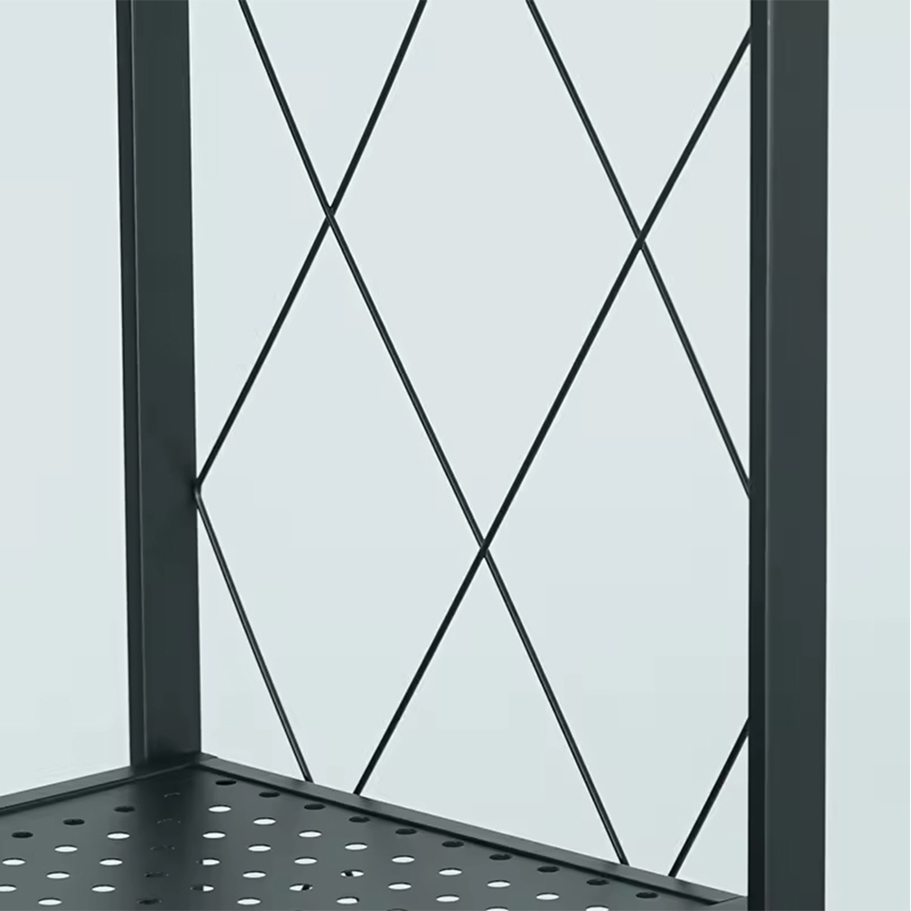 Large Capacity Foldable Multilayer Storage Racks for Home