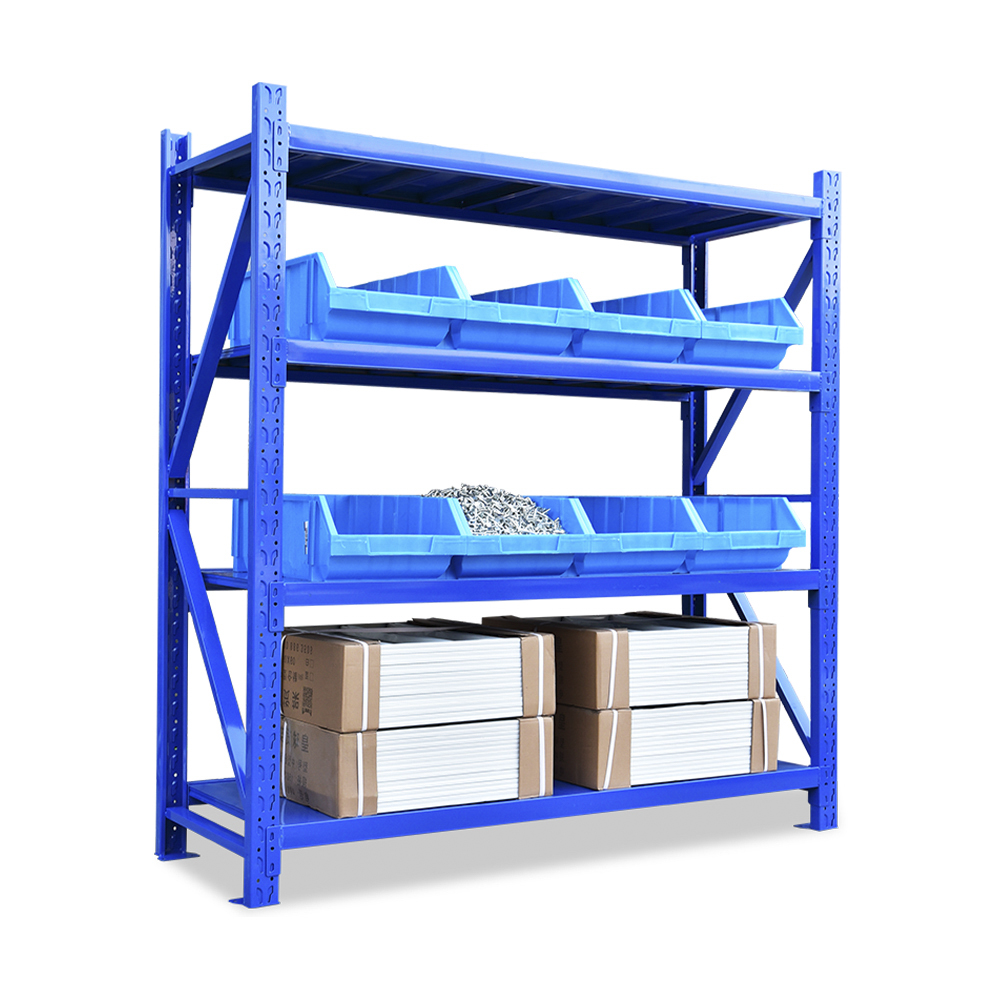 Heavy-Duty Industrial Steel Shelving for Warehouse Organization